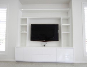 white tv cabinet