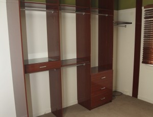 timbergrain built-in robe