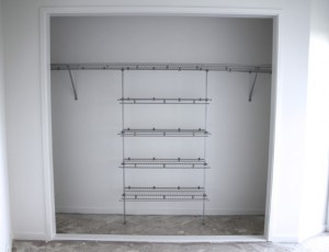 Wire shelving 12