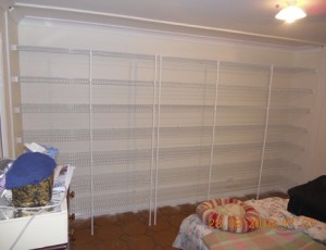 Wire shelving 15