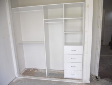 wardrobes white melamine