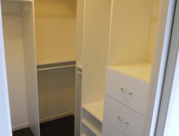 White Melamine wardrobe